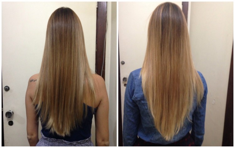 Antes e Depois Biotina - Imecap Hair
